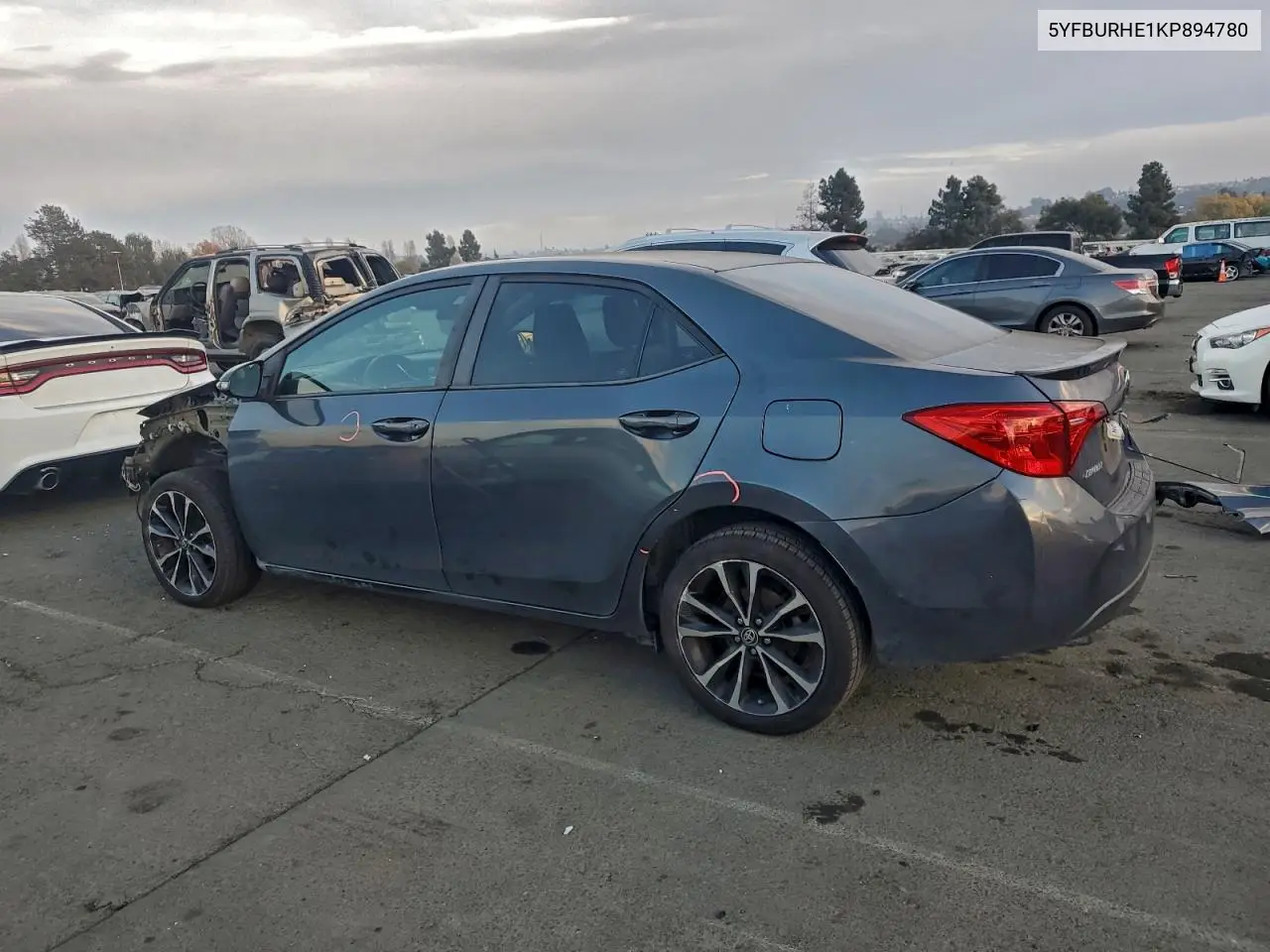 5YFBURHE1KP894780 2019 Toyota Corolla L