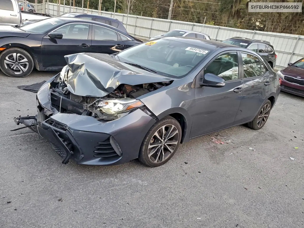 5YFBURHE3KP866592 2019 Toyota Corolla L
