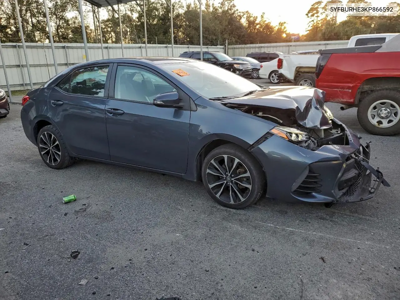 5YFBURHE3KP866592 2019 Toyota Corolla L