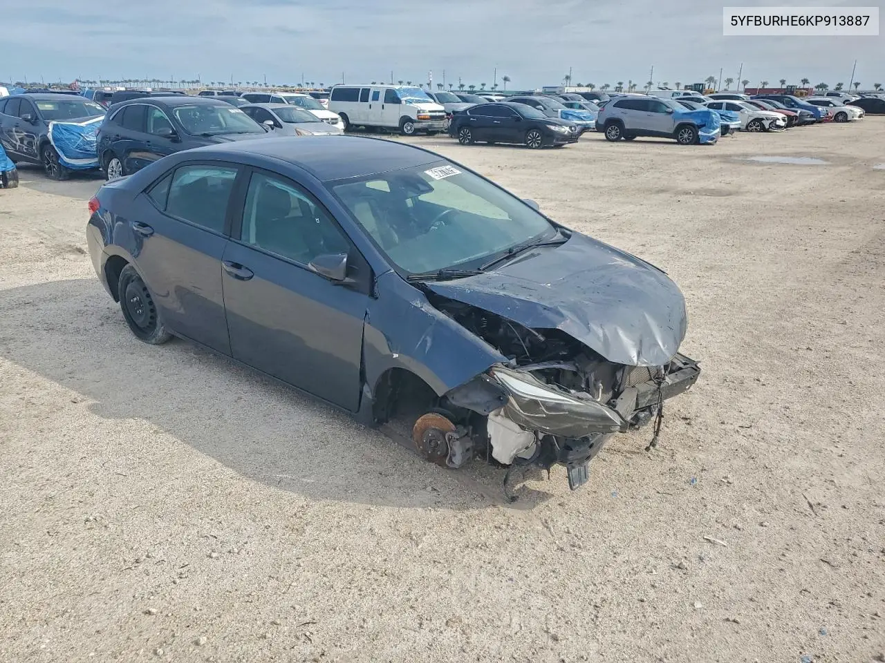 5YFBURHE6KP913887 2019 Toyota Corolla L
