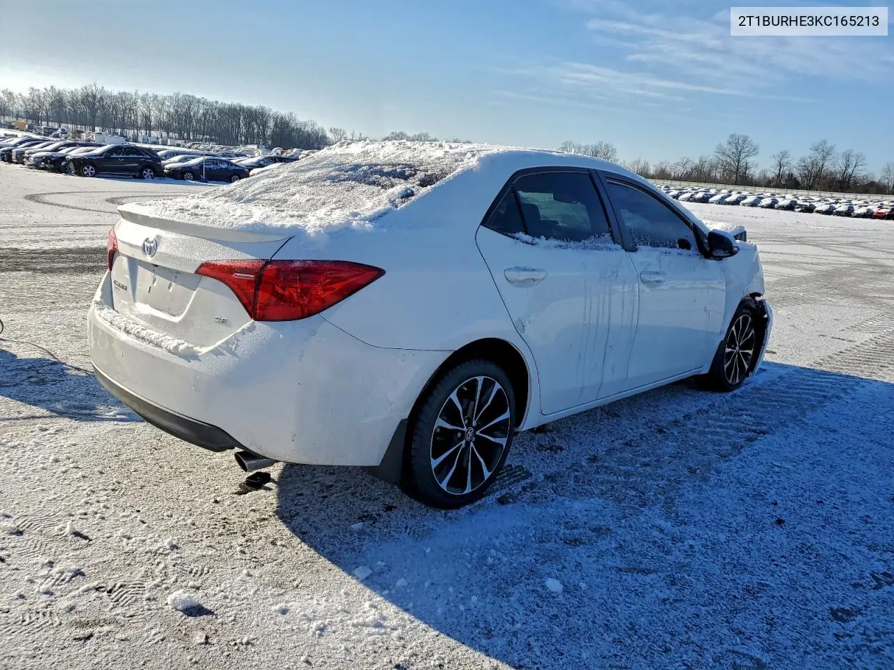 2T1BURHE3KC165213 2019 Toyota Corolla L