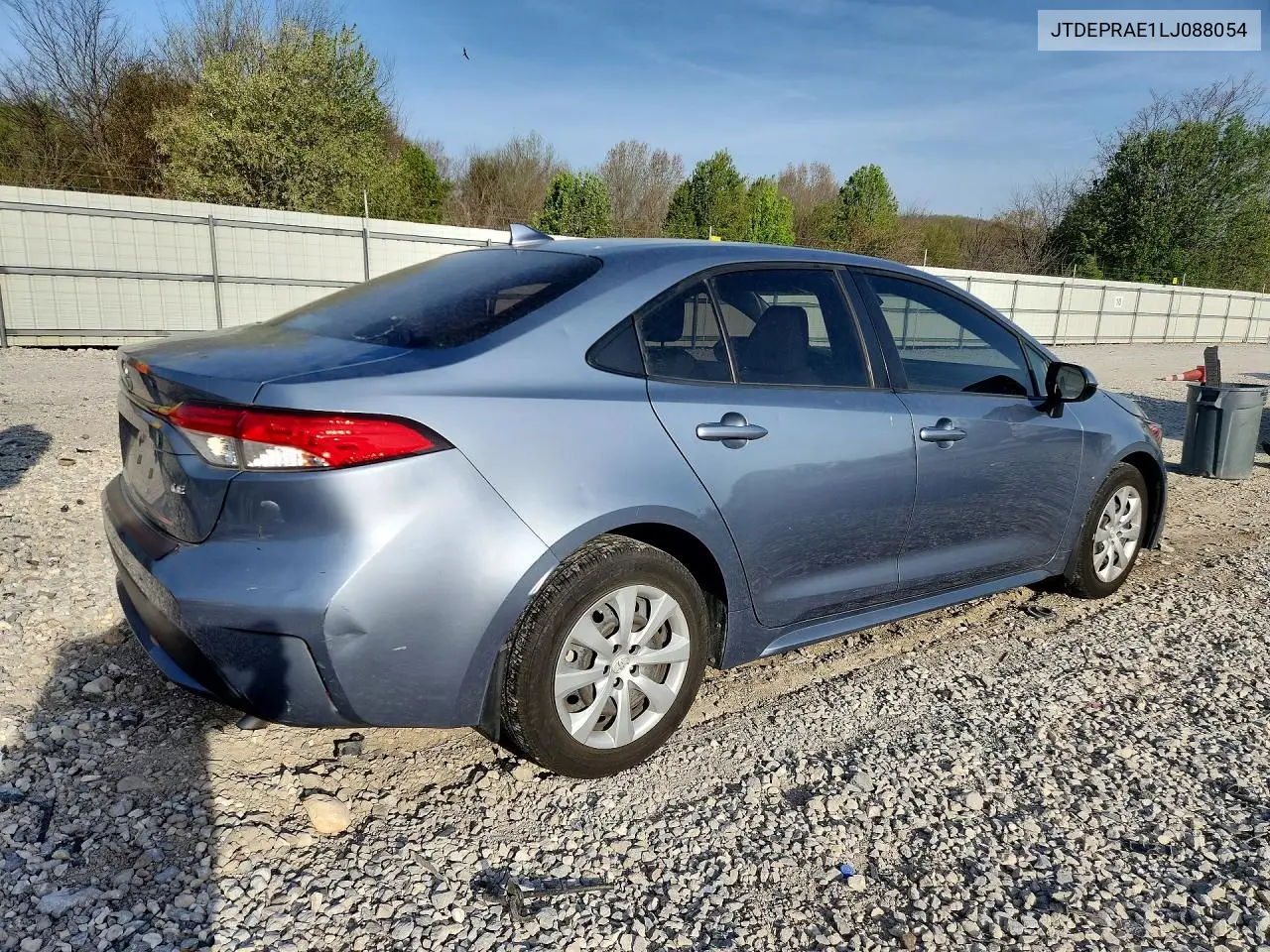 JTDEPRAE1LJ088054 2020 Toyota Corolla Le