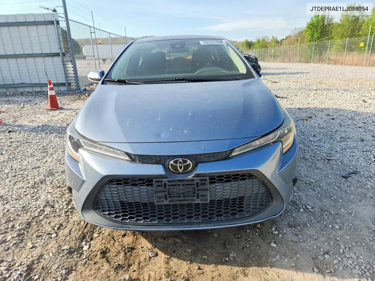 JTDEPRAE1LJ088054 2020 Toyota Corolla Le