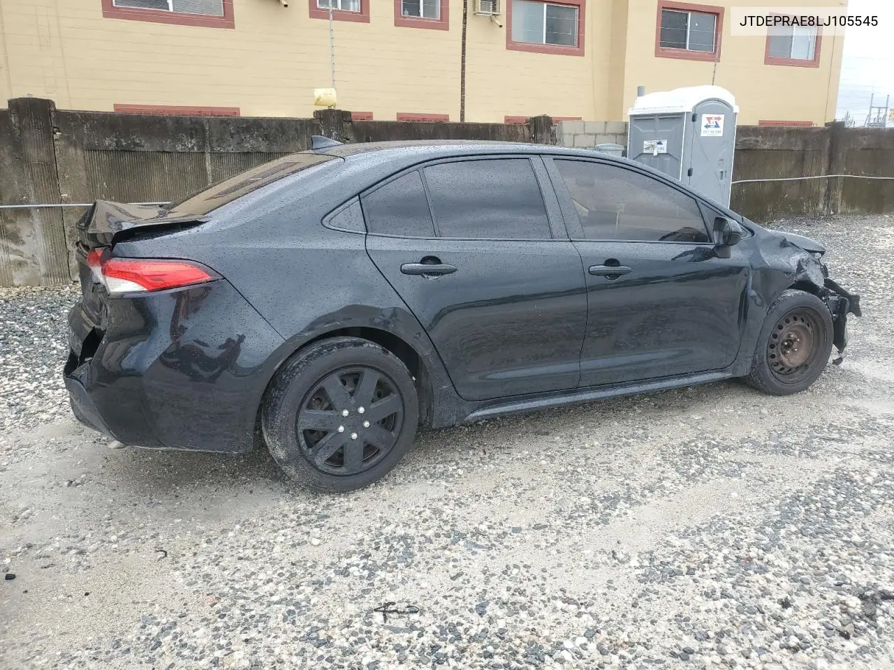 JTDEPRAE8LJ105545 2020 Toyota Corolla Le
