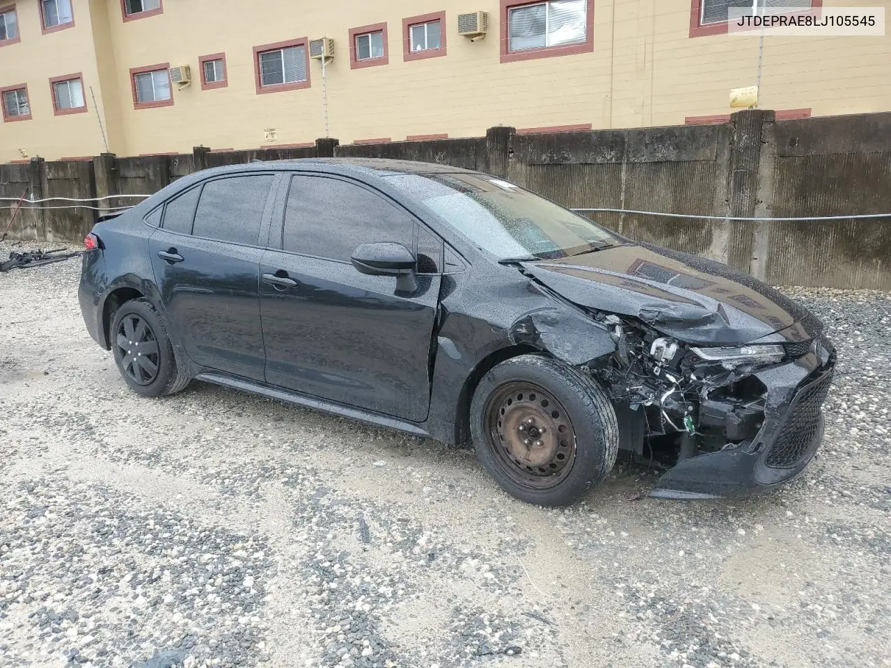 JTDEPRAE8LJ105545 2020 Toyota Corolla Le