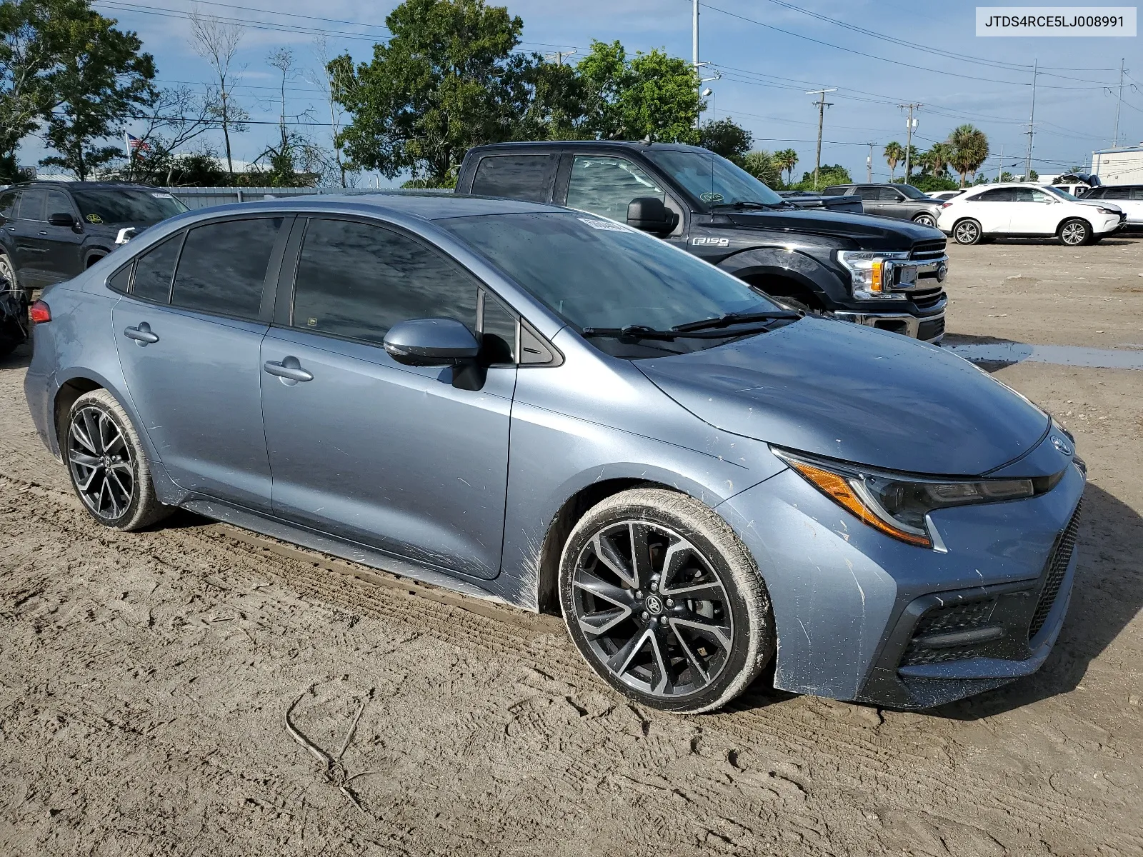 2020 Toyota Corolla Se VIN: JTDS4RCE5LJ008991 Lot: 68604404