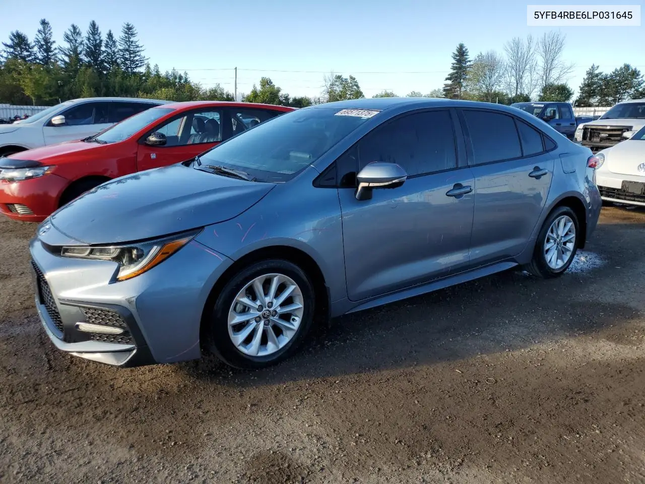 5YFB4RBE6LP031645 2020 Toyota Corolla Se