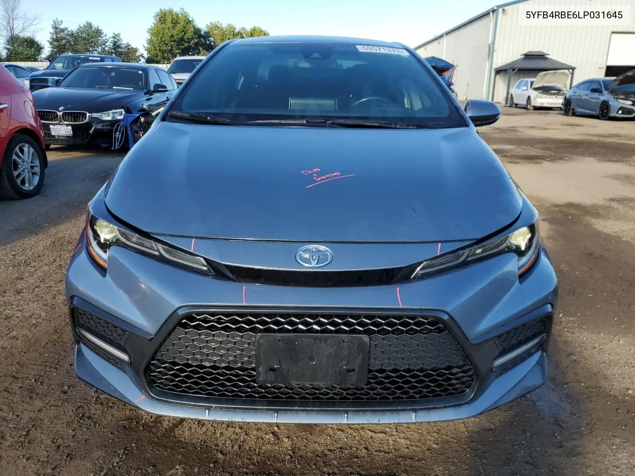 5YFB4RBE6LP031645 2020 Toyota Corolla Se
