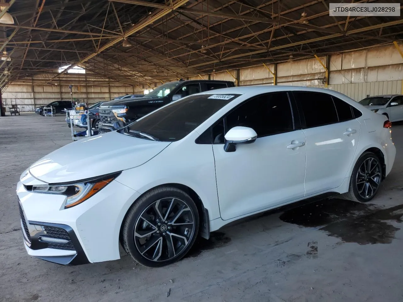 2020 Toyota Corolla Se VIN: JTDS4RCE3LJ028298 Lot: 73005524