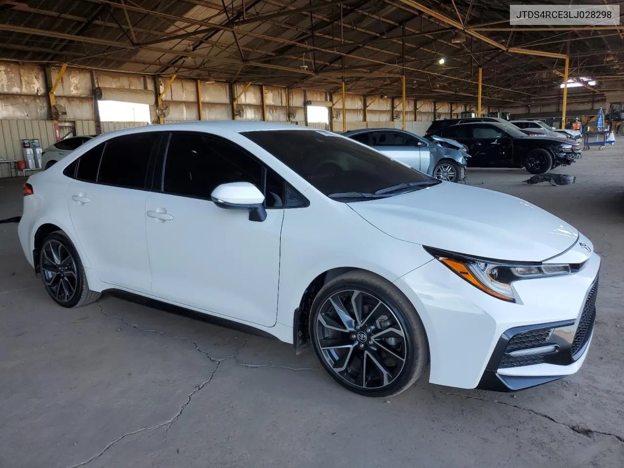 2020 Toyota Corolla Se VIN: JTDS4RCE3LJ028298 Lot: 73005524