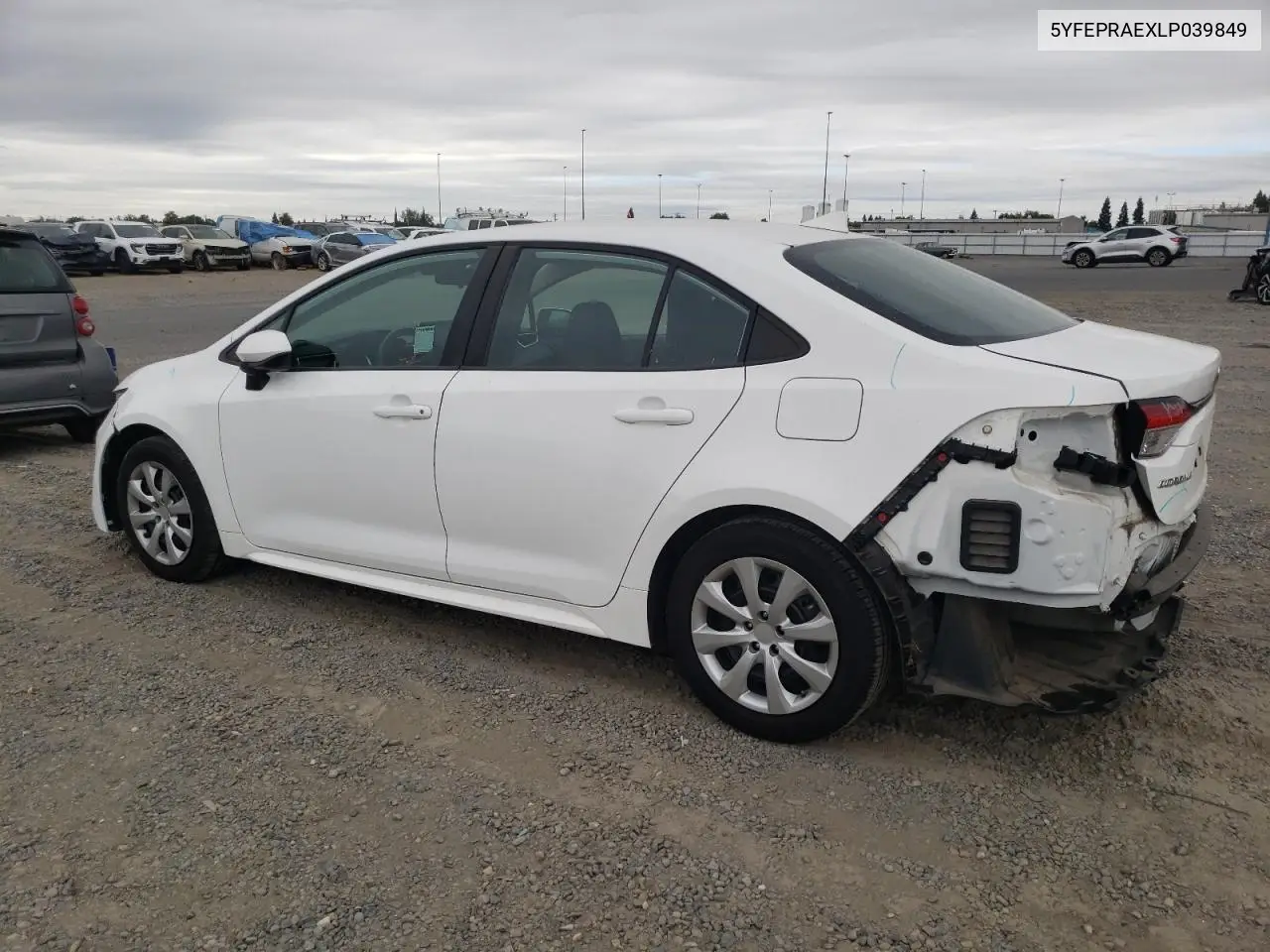 5YFEPRAEXLP039849 2020 Toyota Corolla Le