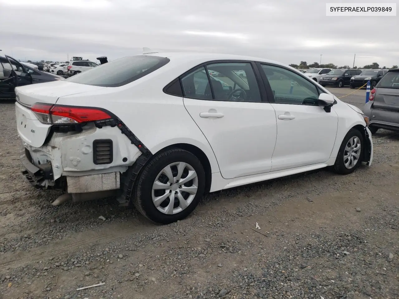 5YFEPRAEXLP039849 2020 Toyota Corolla Le