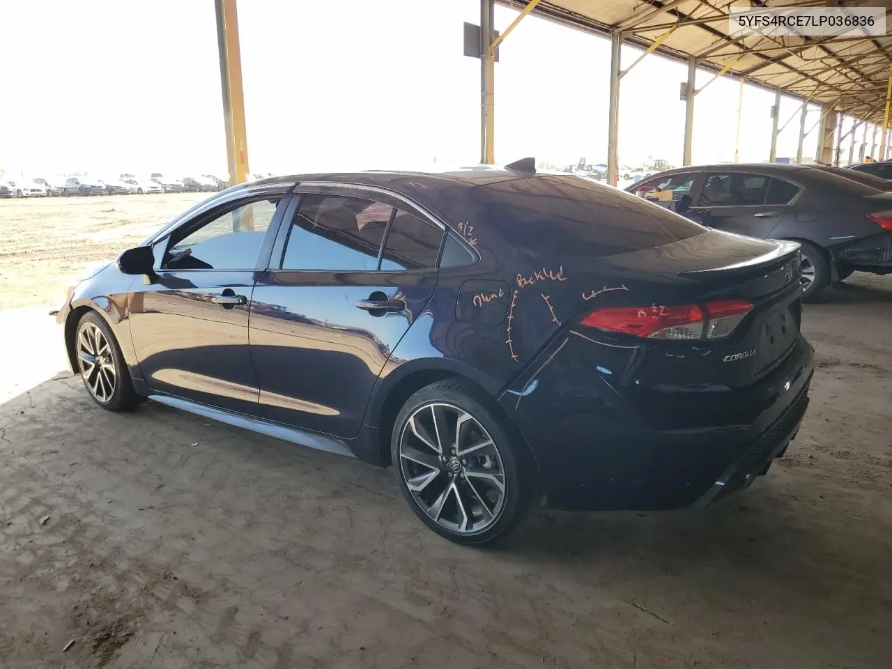 5YFS4RCE7LP036836 2020 Toyota Corolla Se