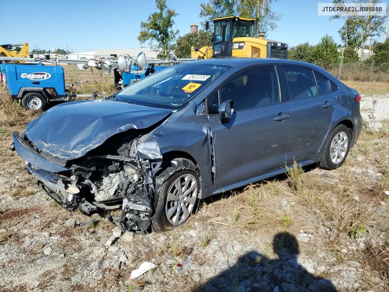 JTDEPRAE2LJ085888 2020 Toyota Corolla Le