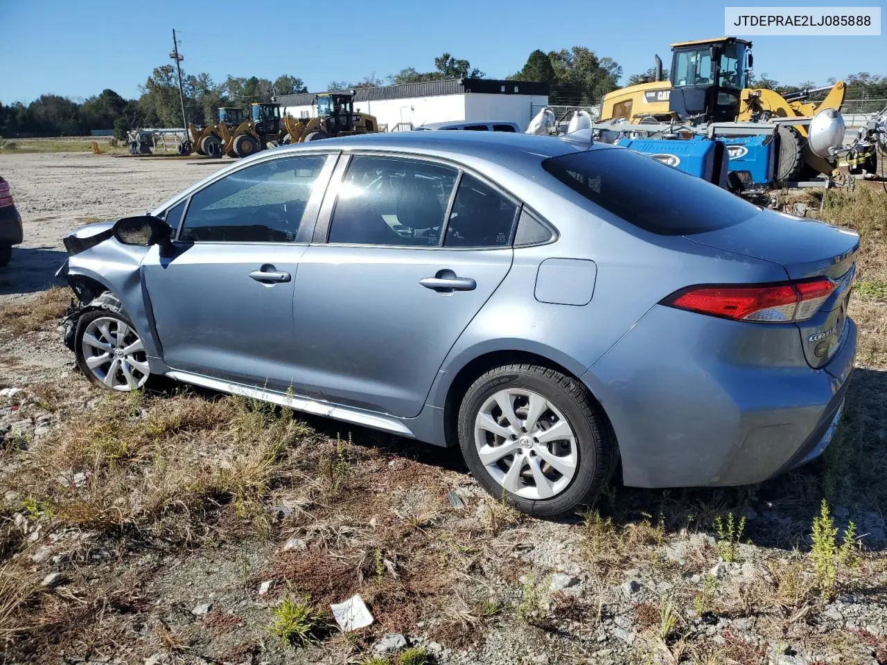 JTDEPRAE2LJ085888 2020 Toyota Corolla Le