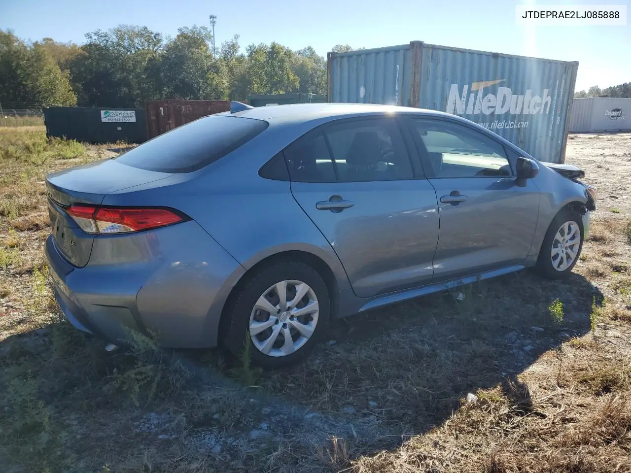 JTDEPRAE2LJ085888 2020 Toyota Corolla Le