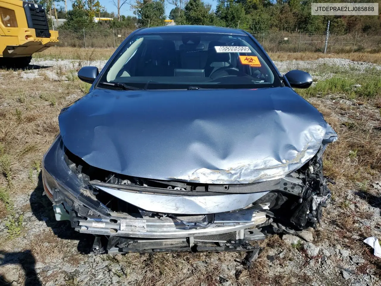 JTDEPRAE2LJ085888 2020 Toyota Corolla Le