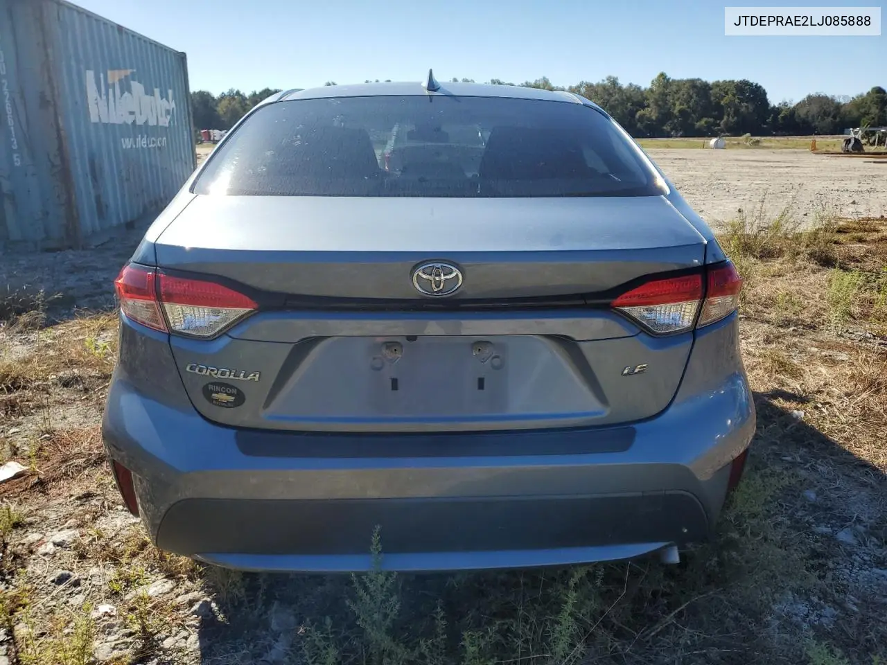 JTDEPRAE2LJ085888 2020 Toyota Corolla Le