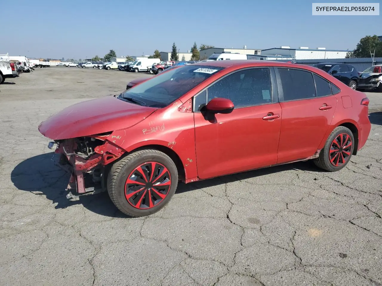 5YFEPRAE2LP055074 2020 Toyota Corolla Le