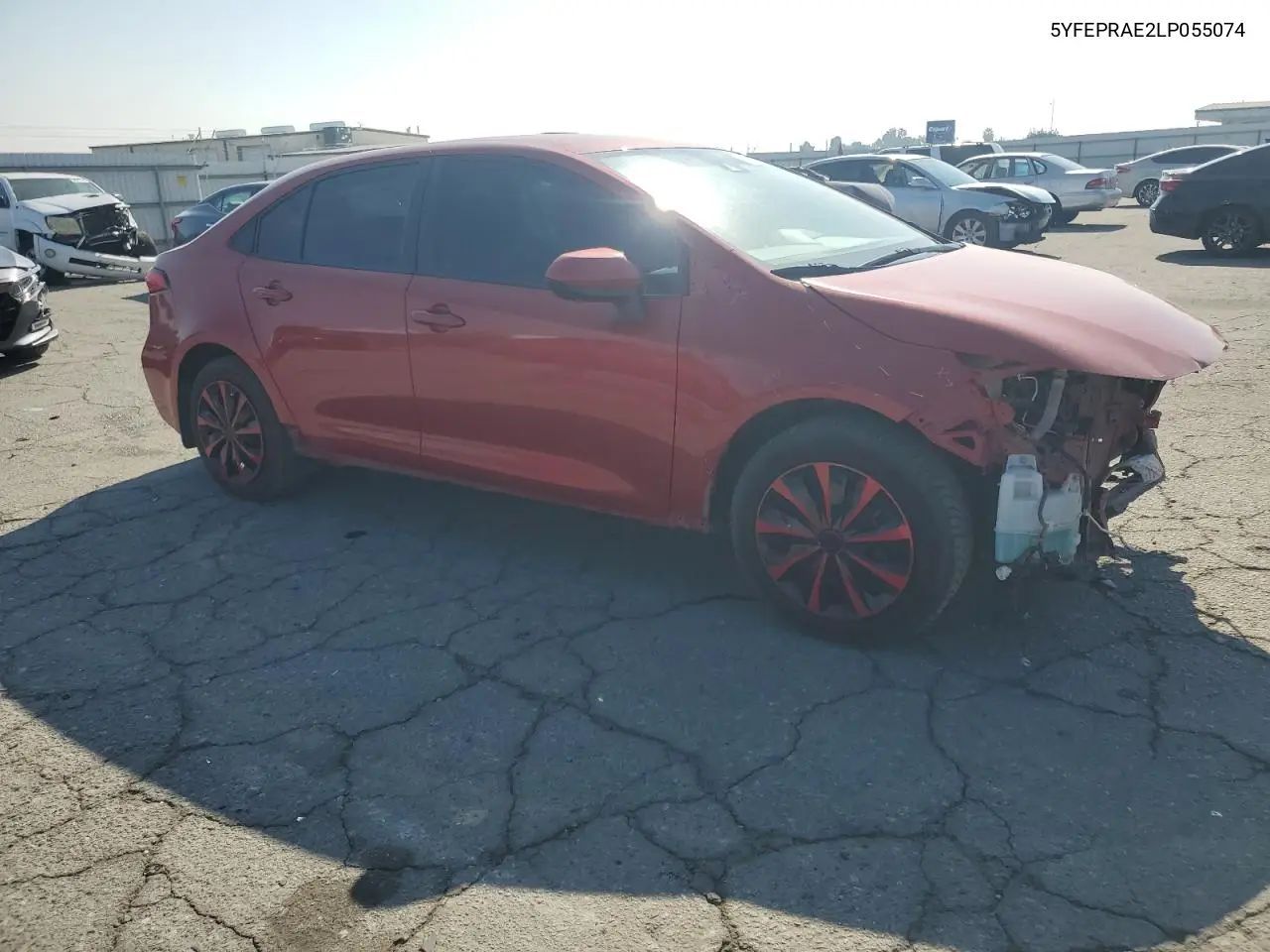 5YFEPRAE2LP055074 2020 Toyota Corolla Le