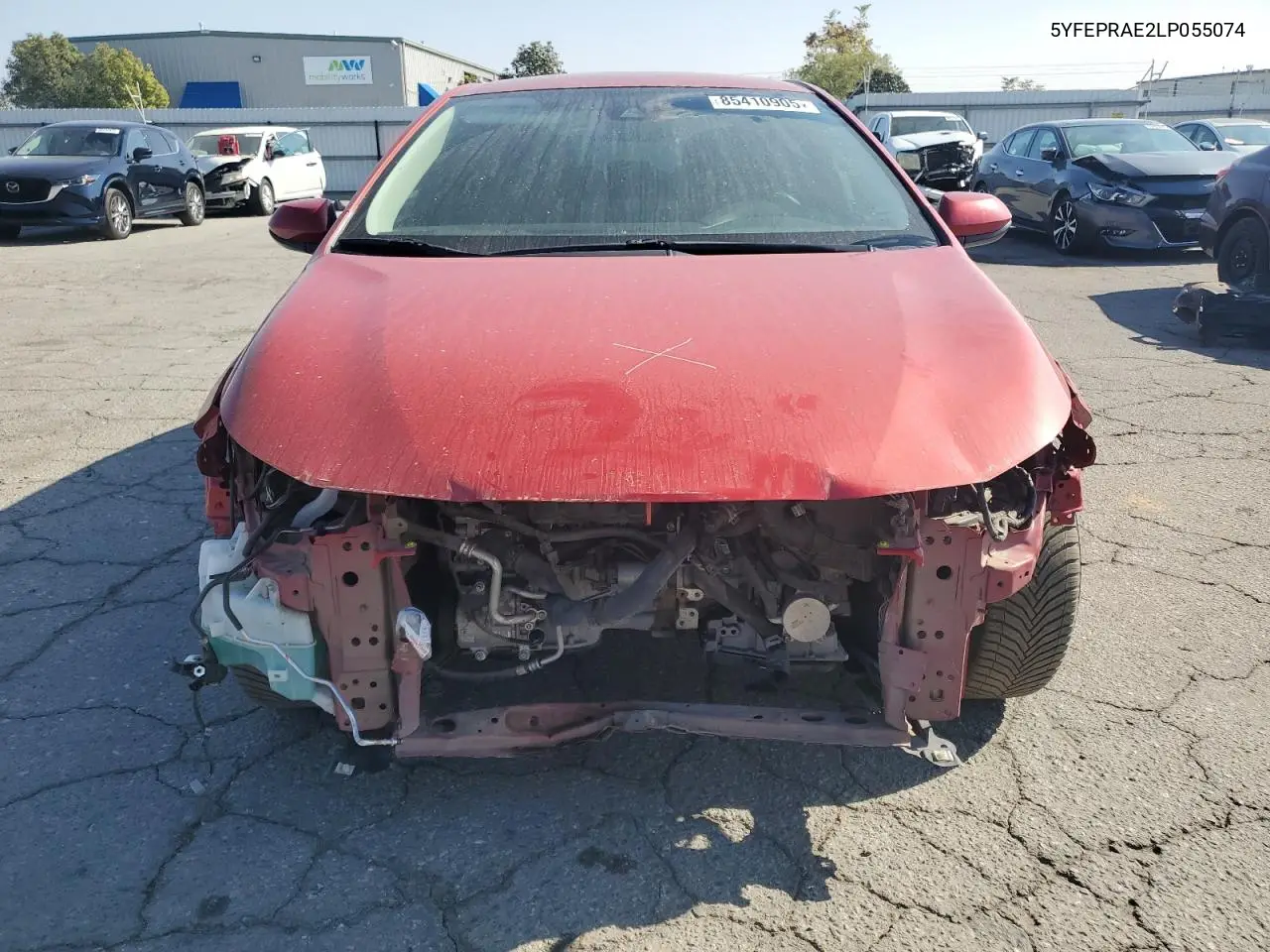 5YFEPRAE2LP055074 2020 Toyota Corolla Le