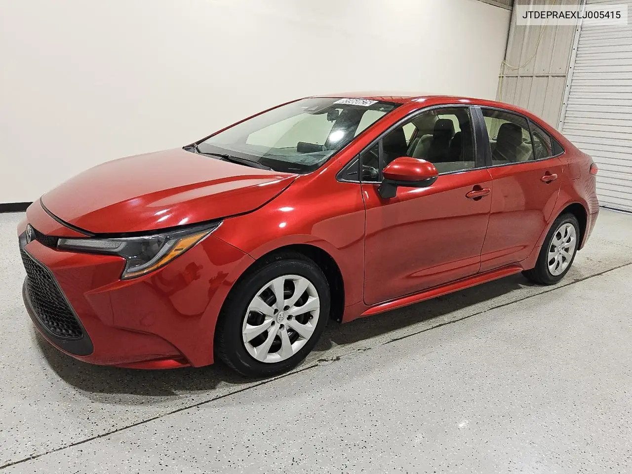 JTDEPRAEXLJ005415 2020 Toyota Corolla Le