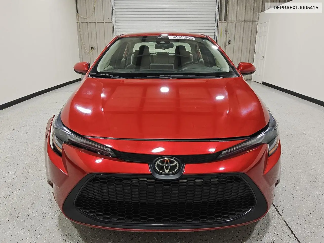 JTDEPRAEXLJ005415 2020 Toyota Corolla Le