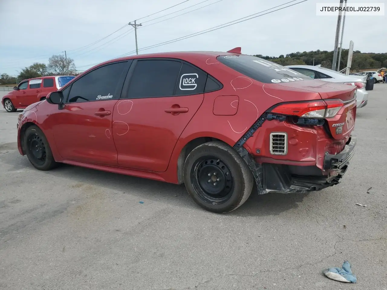 JTDEPRAE0LJ022739 2020 Toyota Corolla Le