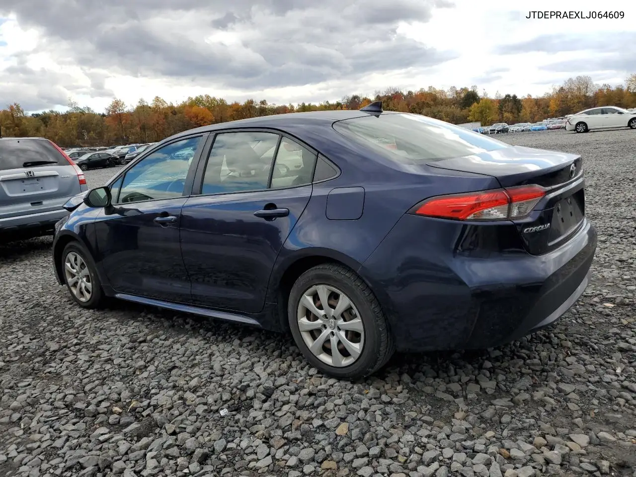 JTDEPRAEXLJ064609 2020 Toyota Corolla Le