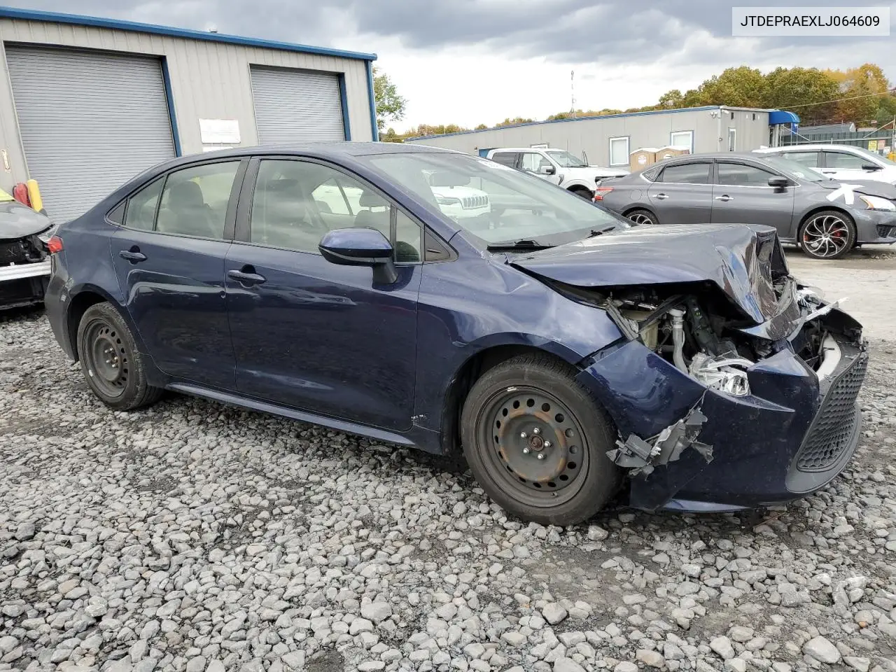JTDEPRAEXLJ064609 2020 Toyota Corolla Le