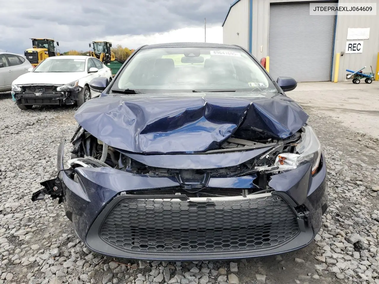 JTDEPRAEXLJ064609 2020 Toyota Corolla Le