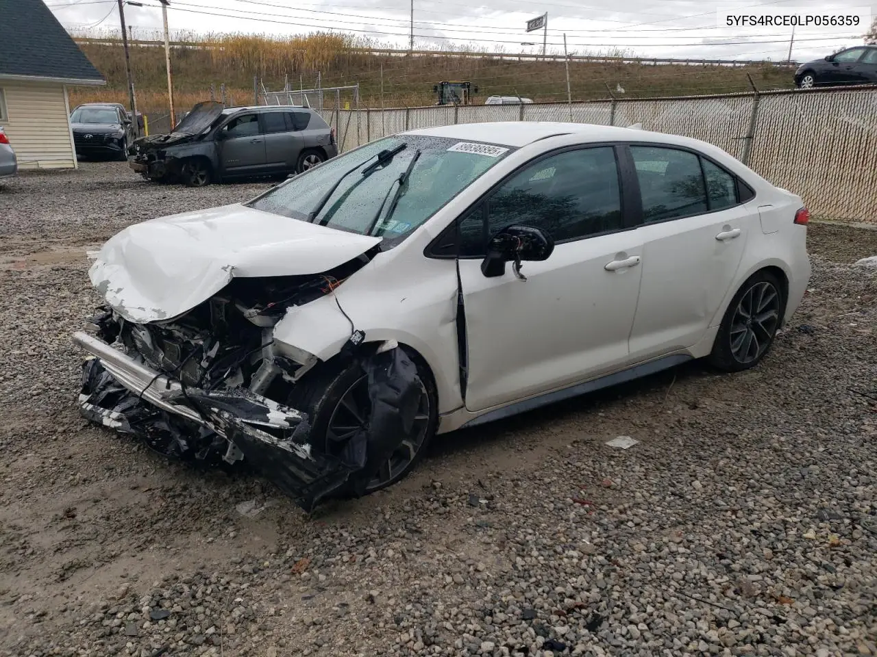 5YFS4RCE0LP056359 2020 Toyota Corolla Se