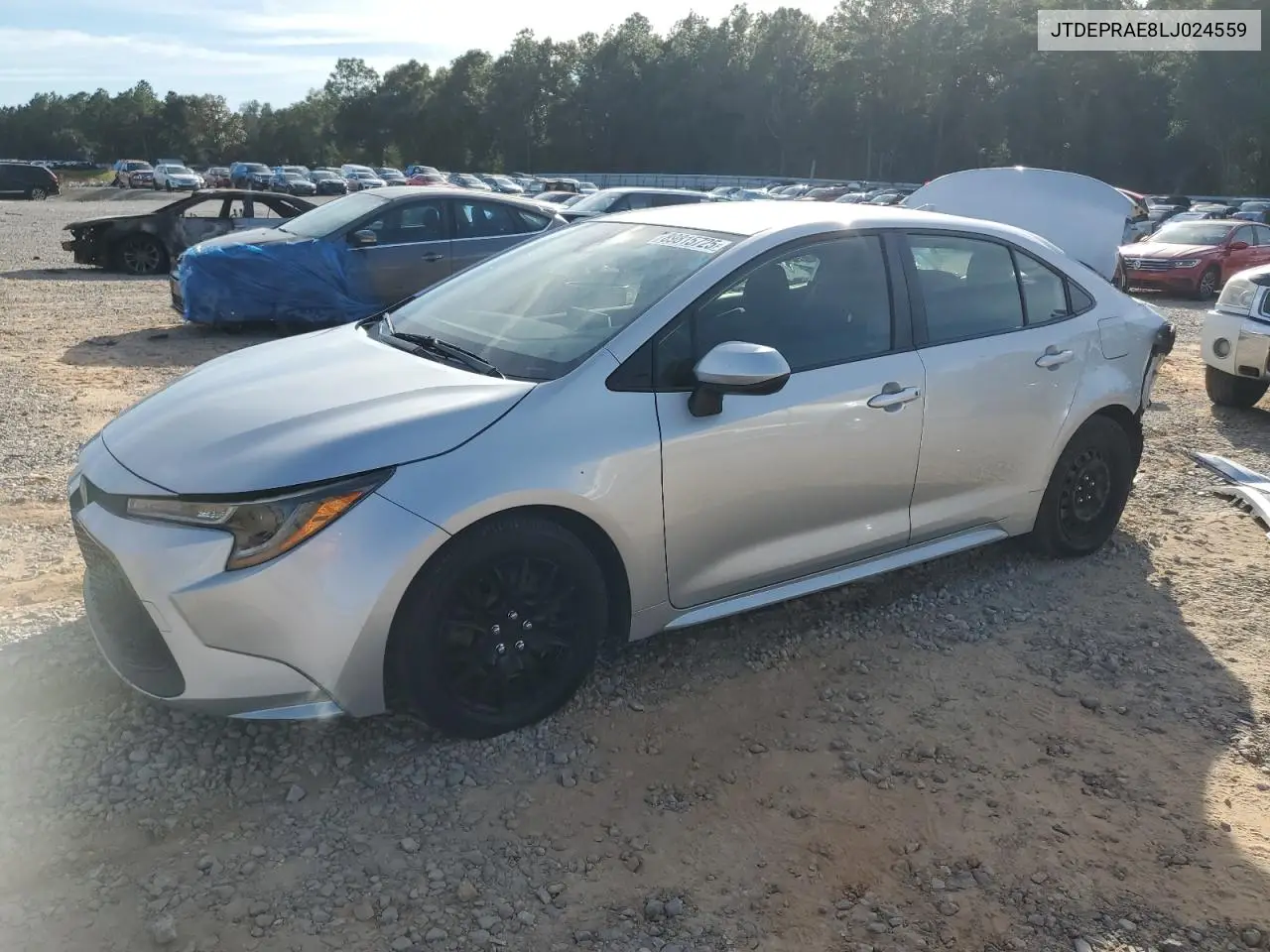 JTDEPRAE8LJ024559 2020 Toyota Corolla Le
