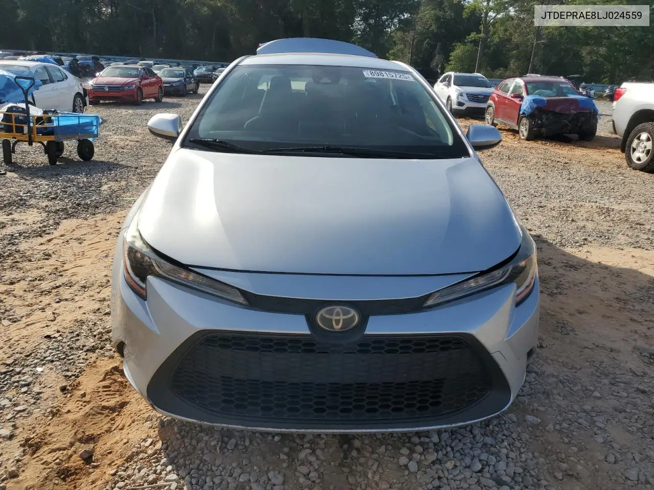 JTDEPRAE8LJ024559 2020 Toyota Corolla Le