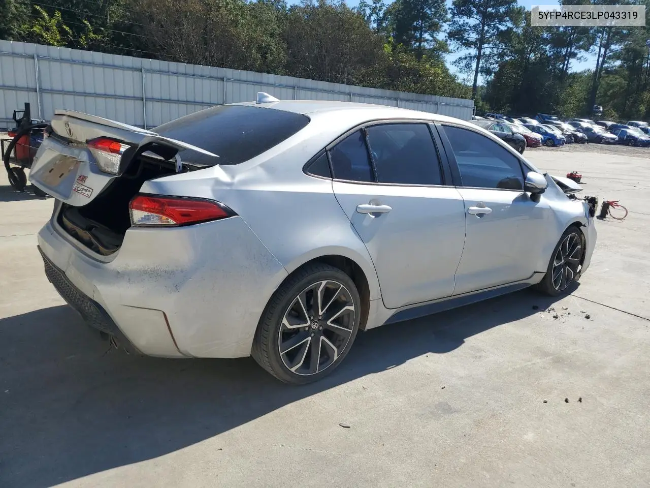 5YFP4RCE3LP043319 2020 Toyota Corolla Se