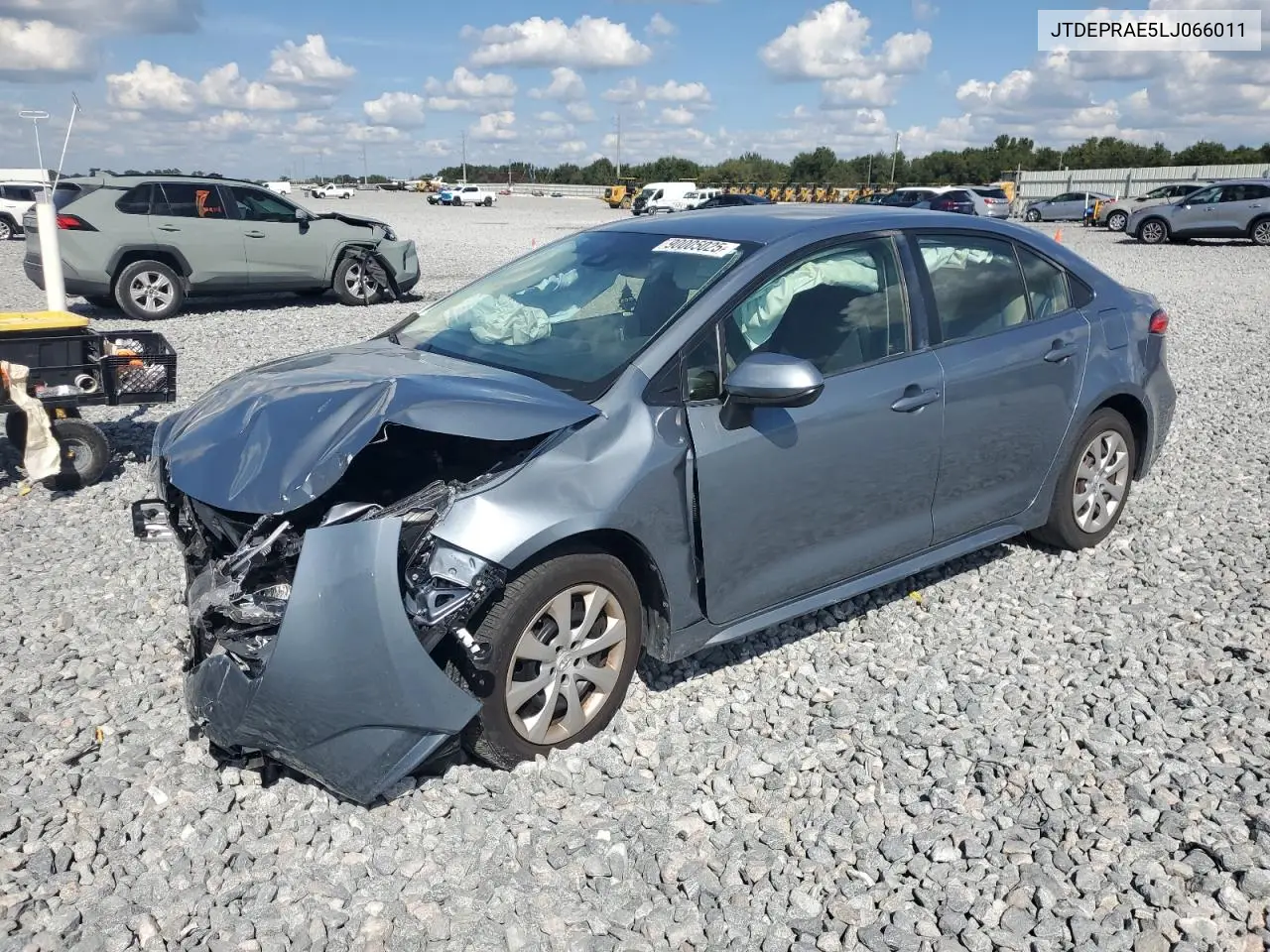 JTDEPRAE5LJ066011 2020 Toyota Corolla Le