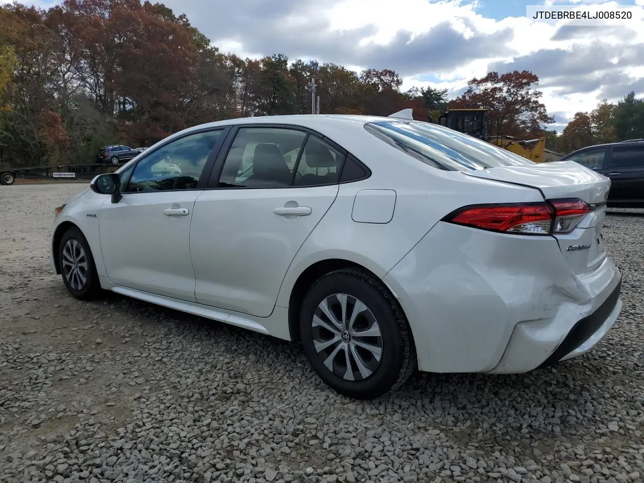 JTDEBRBE4LJ008520 2020 Toyota Corolla Le
