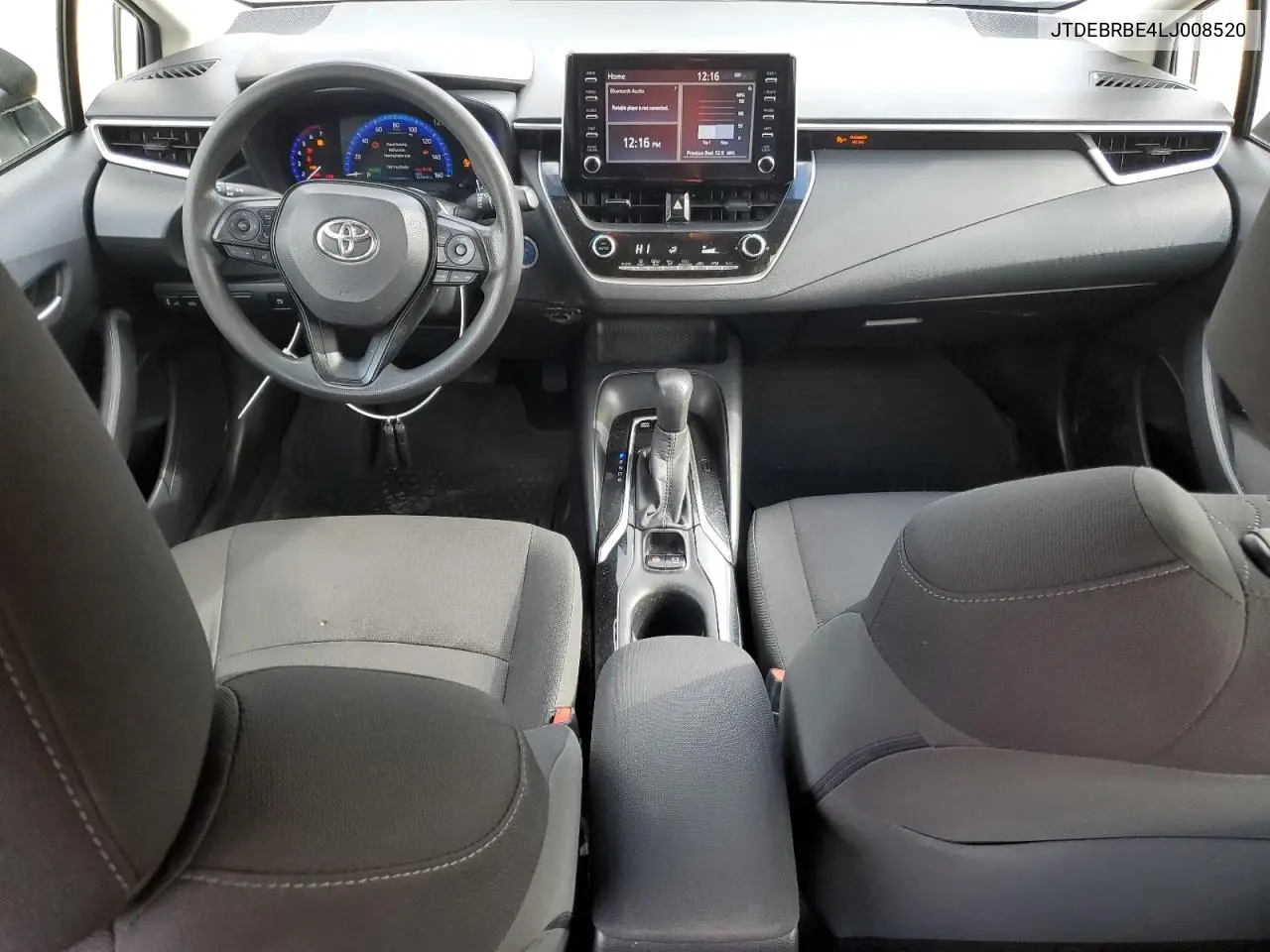 JTDEBRBE4LJ008520 2020 Toyota Corolla Le