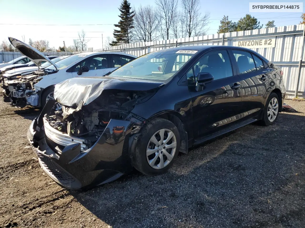 5YFBPRBE8LP144875 2020 Toyota Corolla Le