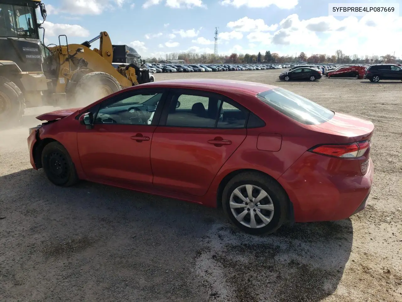 5YFBPRBE4LP087669 2020 Toyota Corolla Le