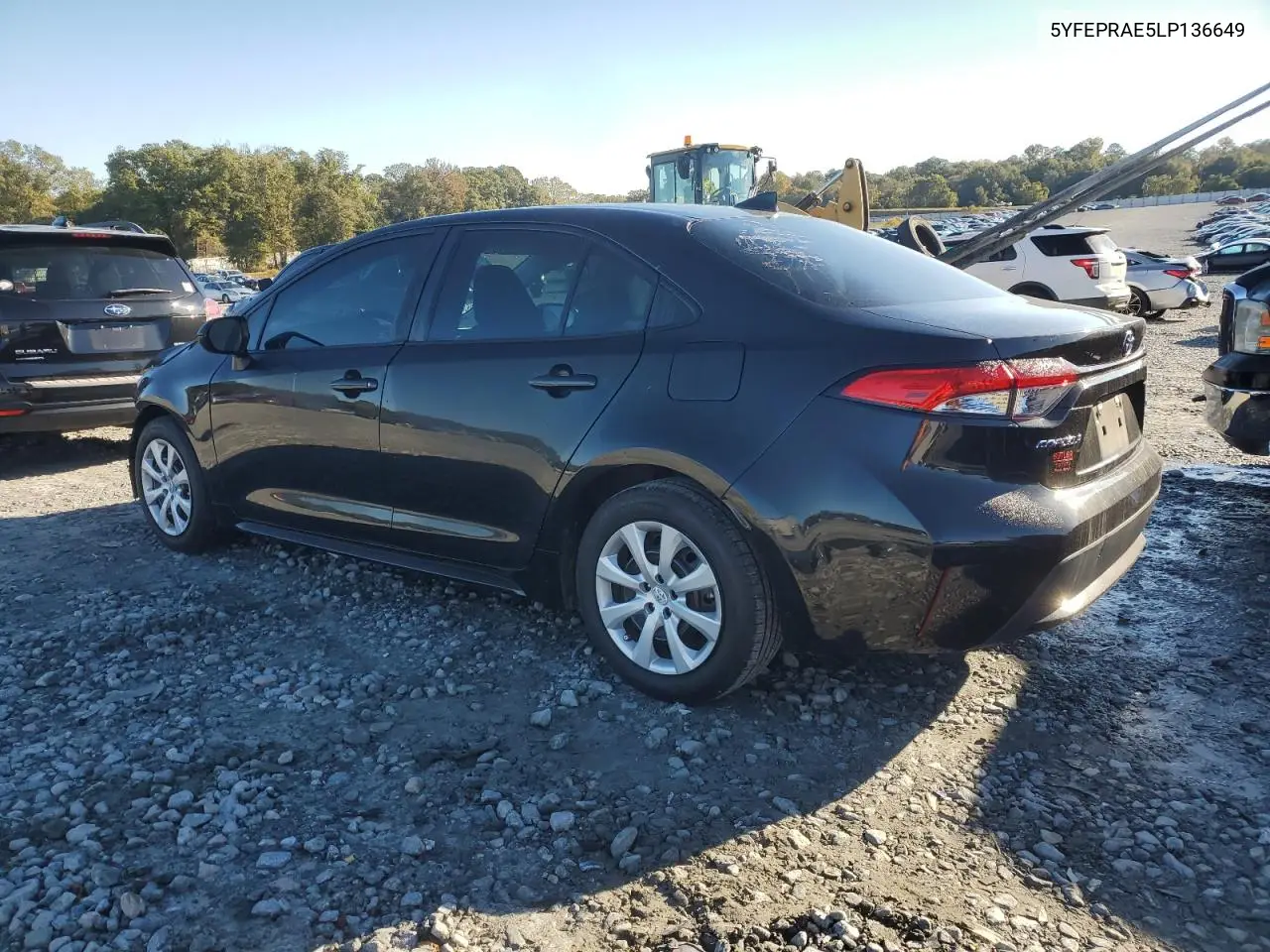 5YFEPRAE5LP136649 2020 Toyota Corolla Le