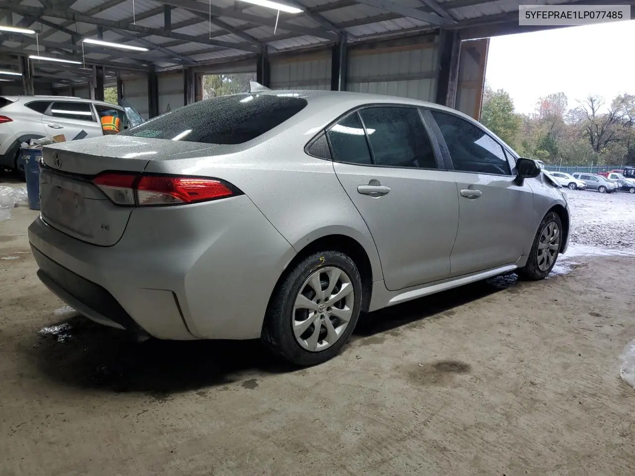 5YFEPRAE1LP077485 2020 Toyota Corolla Le