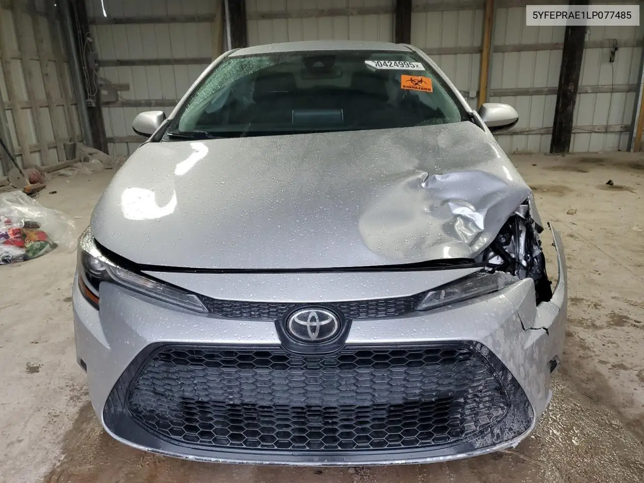 5YFEPRAE1LP077485 2020 Toyota Corolla Le