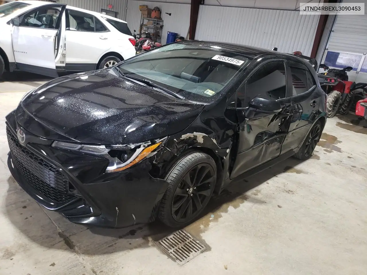 JTND4RBEXL3090453 2020 Toyota Corolla Se