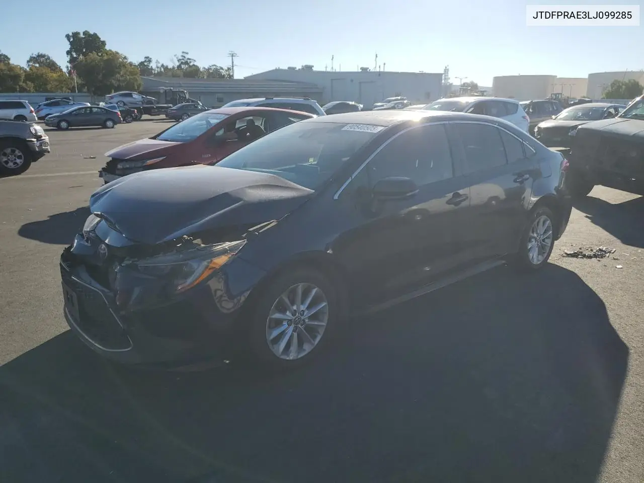 JTDFPRAE3LJ099285 2020 Toyota Corolla Xle