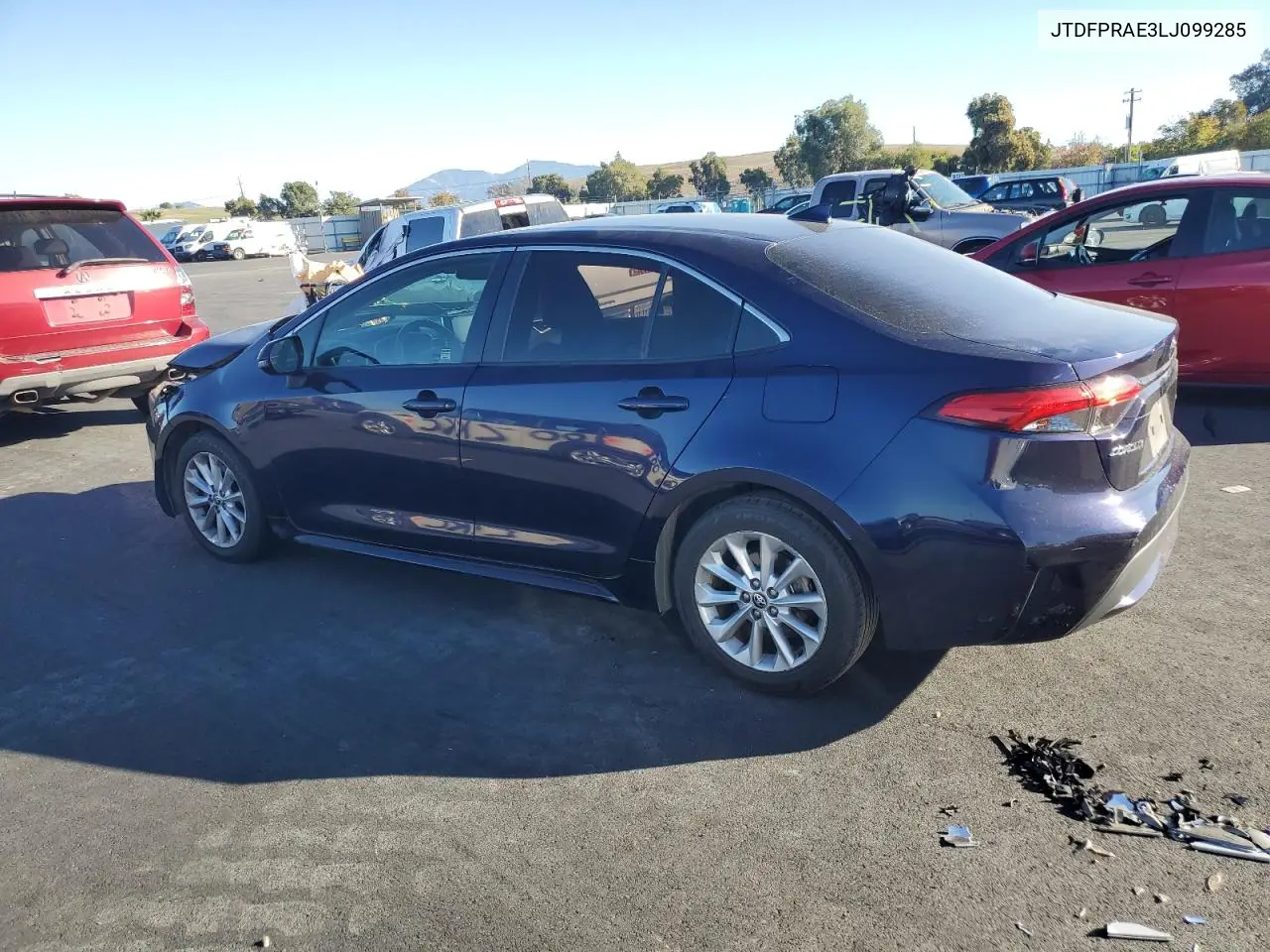 JTDFPRAE3LJ099285 2020 Toyota Corolla Xle