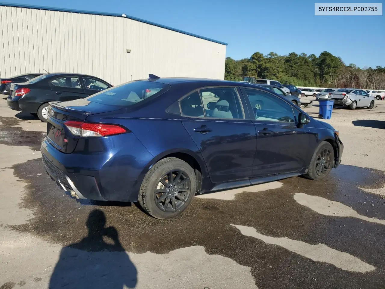 5YFS4RCE2LP002755 2020 Toyota Corolla Se