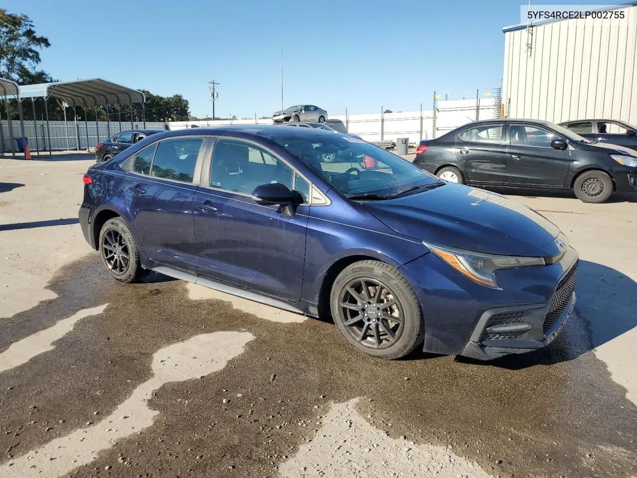 5YFS4RCE2LP002755 2020 Toyota Corolla Se