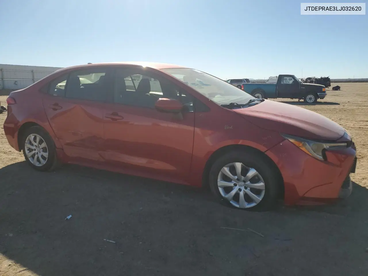 JTDEPRAE3LJ032620 2020 Toyota Corolla Le
