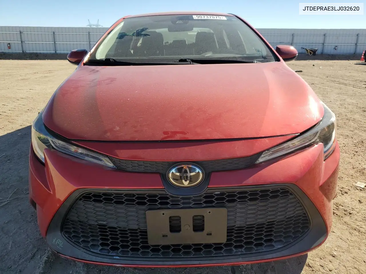 JTDEPRAE3LJ032620 2020 Toyota Corolla Le